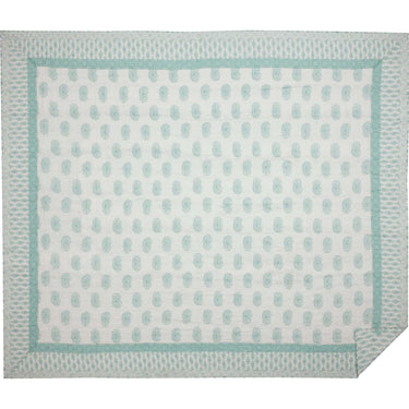 Avani Sea Glass Luxury King Quilt 120Wx105L VHC Brands - The Fox Decor